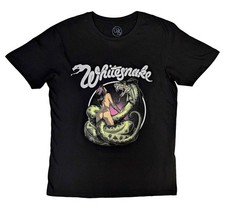 Whitesnake Love Hunter Black  T-Shirt NEW OFFICIAL