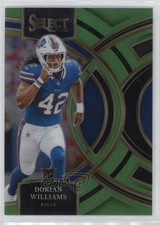 2023 Panini Select Premier Level Neon Green Prizm 39/49 Dorian Williams 16wc