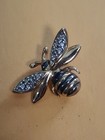 "ODI" 925 Diamond Bumble Bee Sterling Silver Pendant — photo 3
