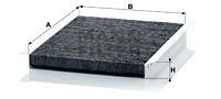 Mann-Filter CUK2422 Filter, Innenraumluft Passend FüR Fiat Lancia