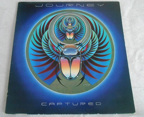 JOURNEY Captured 2 LP Columbia KC2 37016 NM vinyl, inner sleeves, no poster