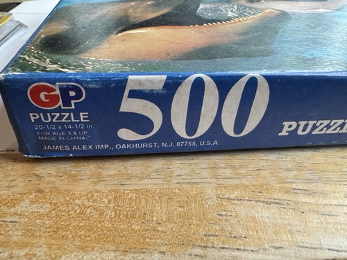 Vintage Delfin Puzzle 500 Teile 1970er GP James Alex Imp versiegelt! - Bild 3 von 4