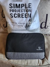VANKYO Projector And Simple Projectoon Screen Size 120 Inches . Scale 16:9
