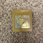 Pokémon Gold Version Nintendo Game Boy Color Authentic Cart Only Tested Works