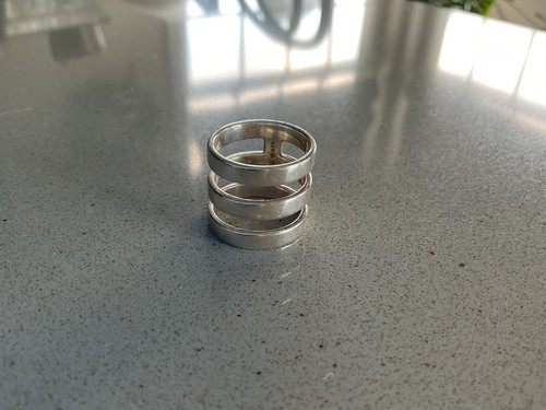 ANILLO DE ARTE CONTEMPORÁNEO SILPADA R3135~TALLA 7~ GUC - Imagen 7 de 7