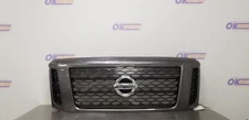 19 NISSAN TITAN PRO 4X UPPER GRILLE ASSEMBLY GRAY