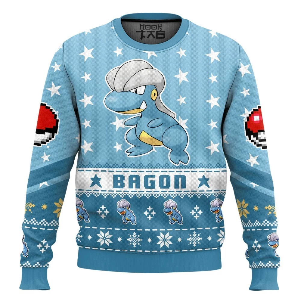 PKM Gen 3 Bagon Ugly Christmas Sweater