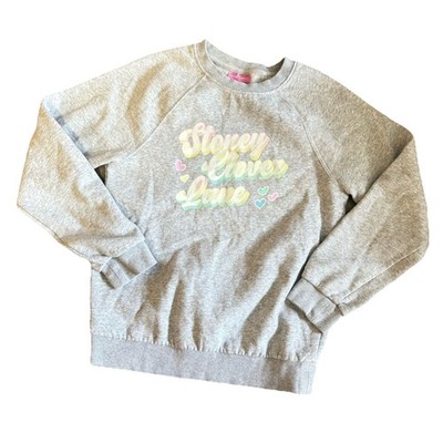 Stoney Clover Lane x Target Sweatshirt Pastel Logo Gray XS