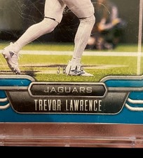 Trevor Lawrence 38/49 Panini Playbook Rookie Card 2021 #101. rookie card picture