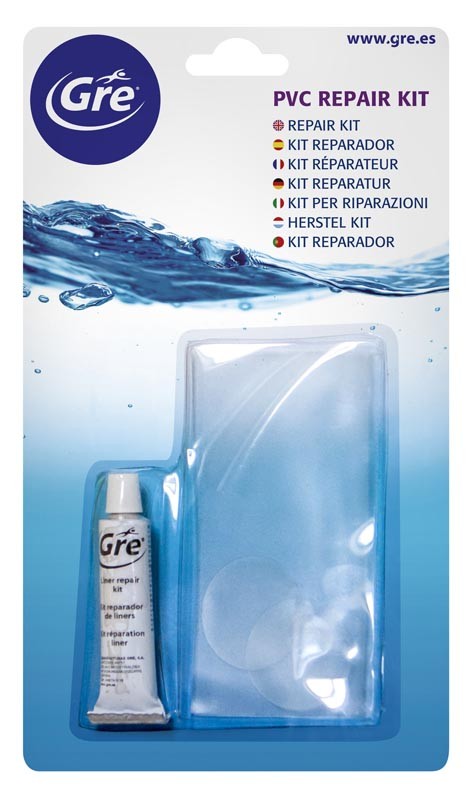 GRE KIT DE REPARACIONES PVC LINER GRE PISCINA MANTENIMIENTO LIMPIEZA ACCESORIOS