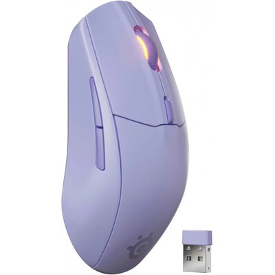Steelseries 62689 RIVAL 3 WIRELESS GEN 2 LAVENDER GAMING MOUSE