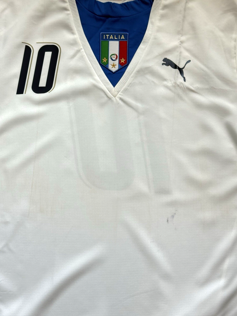 2006 Italy Away Jersey #10 Totti XL PUMA World Cup Winner NEW