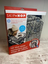 Skip Hop Stroll  Go Car Seat Cover - Gray Feather NEW FREE SHIPPING