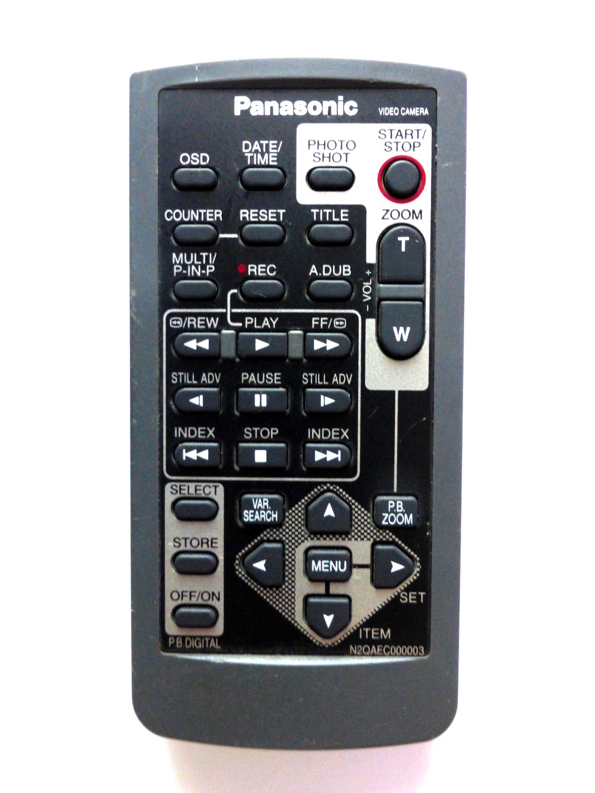 PANASONIC CAMCORDER REMOTE N2QAEC000003 for NVDS27 NVDS27B NVDS28 NVDS37 NVDS38 eBay