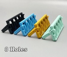 8 Holes Dental Endo Files Bur Box Block Holder Foldable Stand Disinfection Case