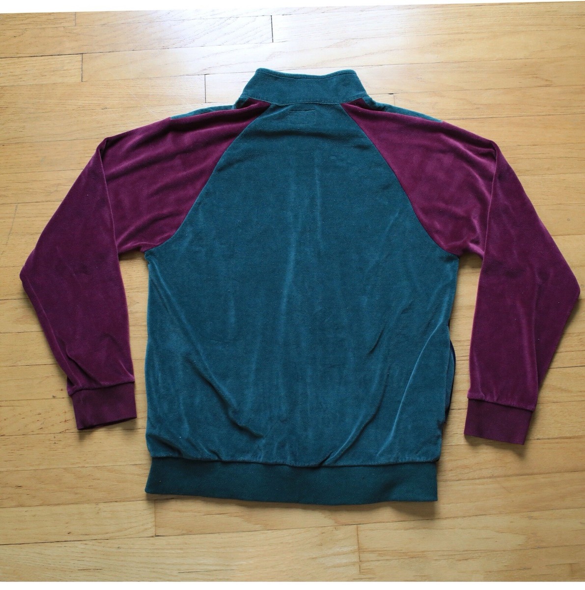 Stussy Track Jacket Velour Sporty Gorpy Y2K Grunge Green Stussy Track Jacket Velour Sporty Gorpy Y2K Grunge Green
