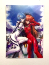 Rei Ayanami and Aska - Neon Genesis Evangelion 3D Art Board Japan
