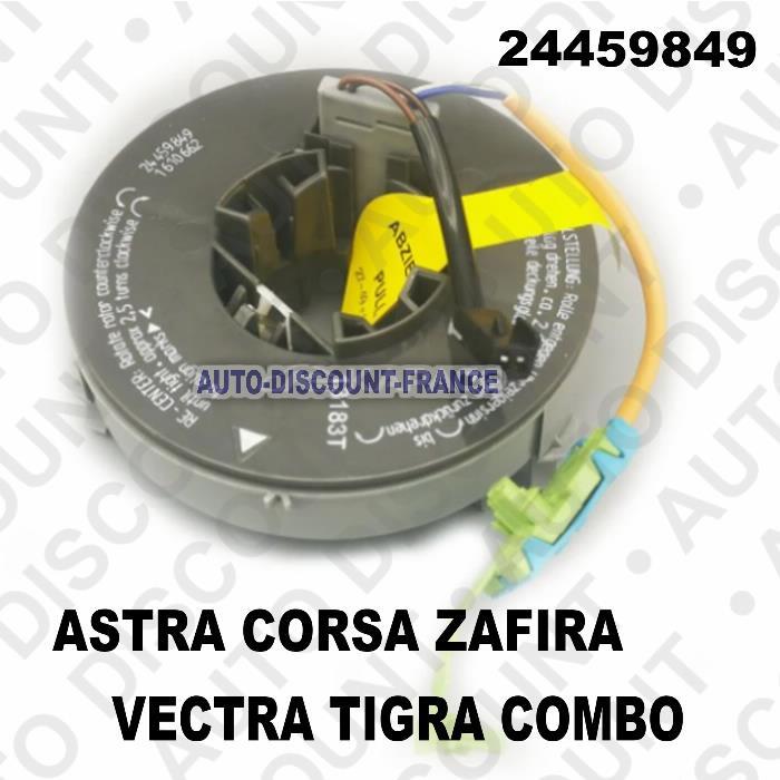 Contacteur tournant airbag Opel résout le voyant allumé sur Zafira et Omega