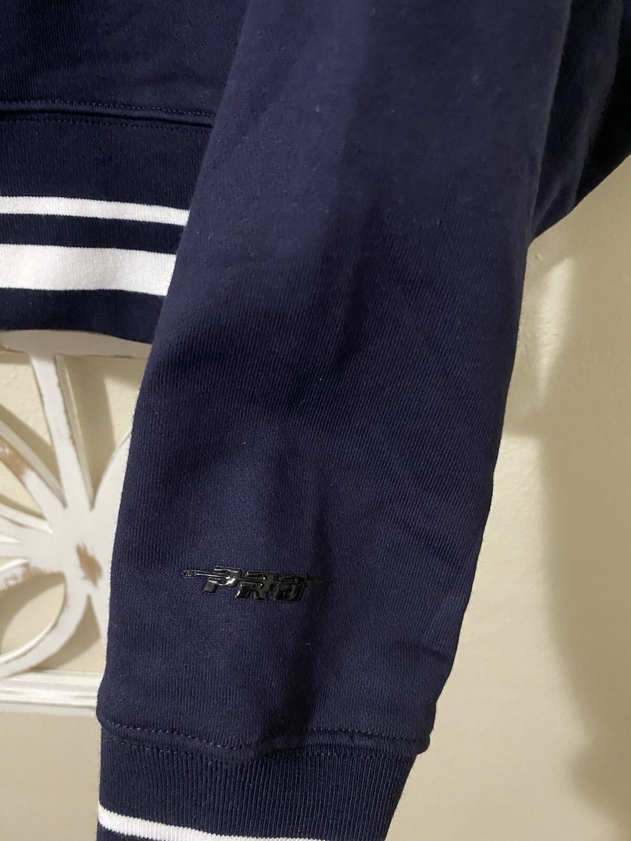 Women's Milwaukee Brewers Pro Standard Navy Mash Up Pullover