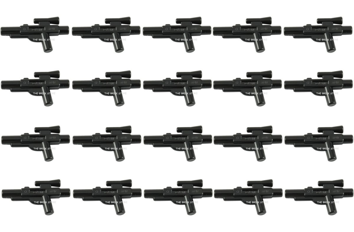 20 X OFFICIAL LEGO STAR WARS - BLACK SHORT BLASTER - 58247