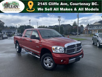 2008 Dodge Ram 1500 Laramie Leather Heated Seats DVD Sunroof