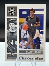 2021-22 Panini Chronicles Draft picks base Rookie #4 Jalen Green Rockets