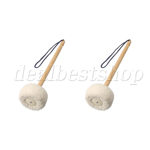 2 x Gong Mallet (80mm felt head) for Gong Instrument Lovers 16x360mm