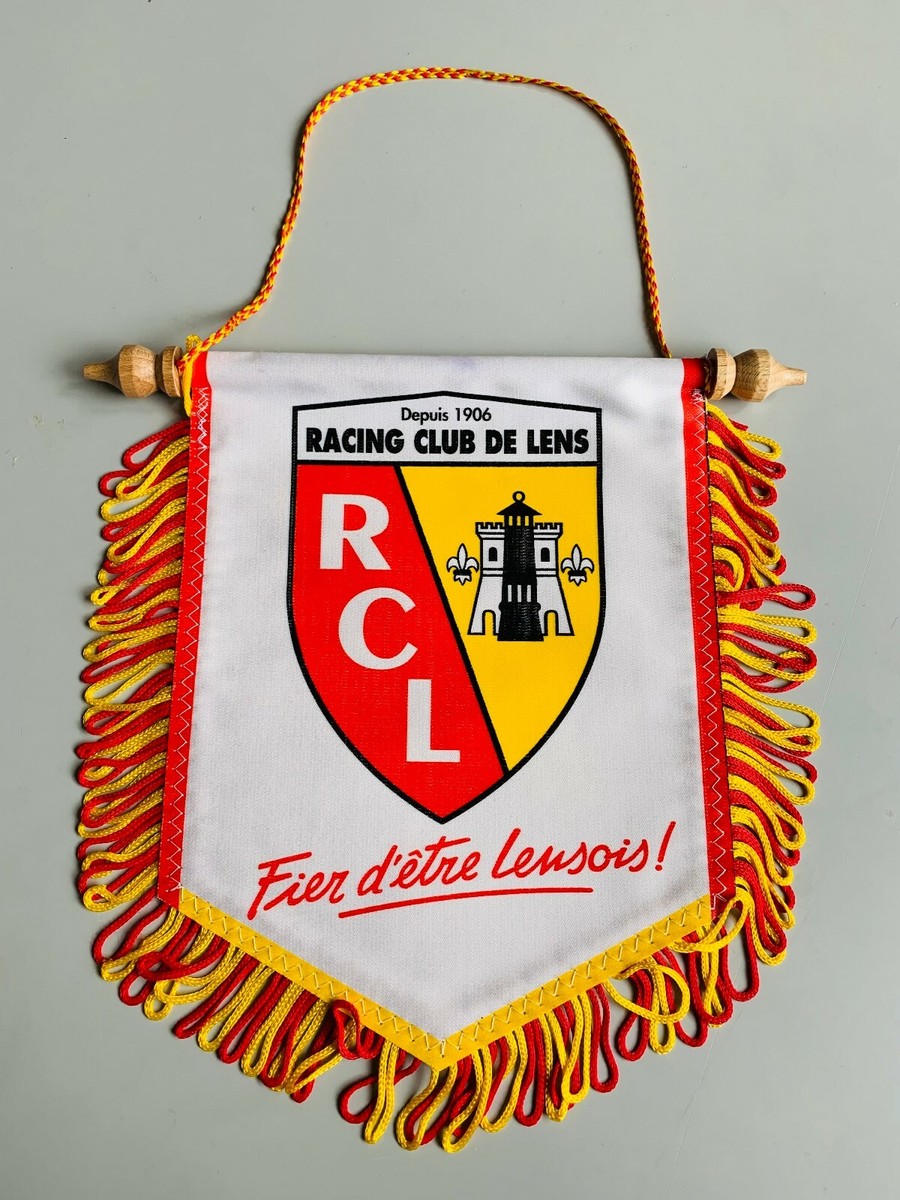 RC Lens Racing Club grand fanion vintage football foot