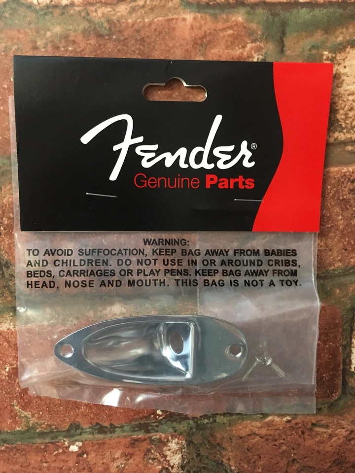 Fender 'Boat' Output Jack Plate Socket Ferrule for Strat Stratocaster Guitars