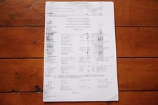 1956 Fascimilie St Rollox Passenger Railway Engine Workings Scottish Region