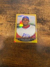 2013 Bowman Chrome Deivi Grullon #BCA-DG Gold Autograph /50