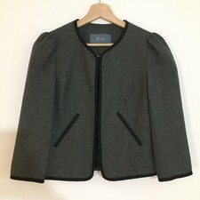 Evie Grey Black Blazer Size 8
