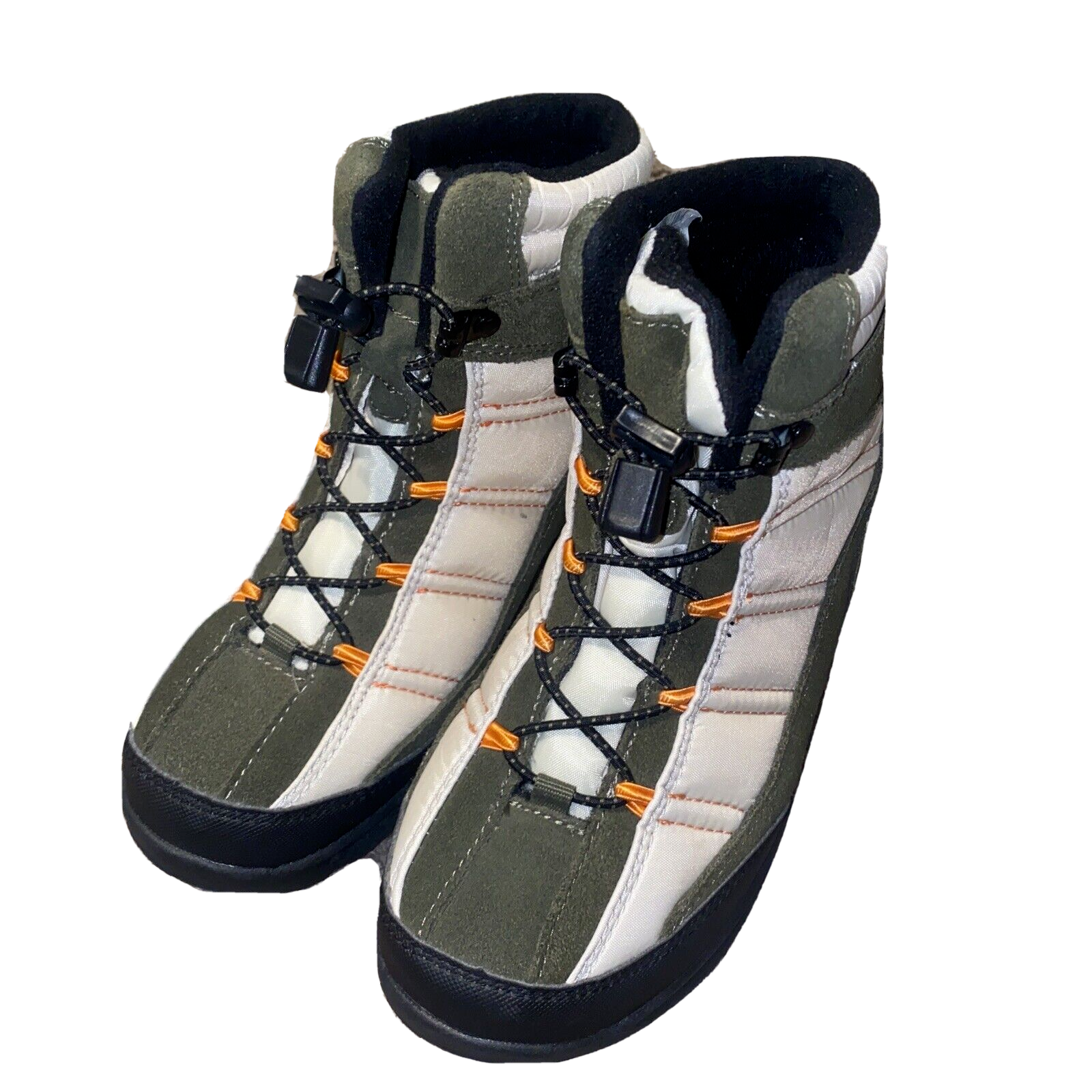 St Johns Bay Mens Boys Hiking Boots Size 5 Excellent Condition No Box