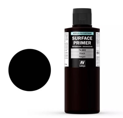 Vallejo  Surface Primer Black(200ml)