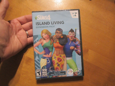 THE SIMS 4 ISLAND LIVING PC MAC DVD EXPANSION PACK NEW SEALED US EDITION