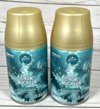 Glade SNOW MUCH FUN Automatic Spray Refill Limited Edition 2-Cans