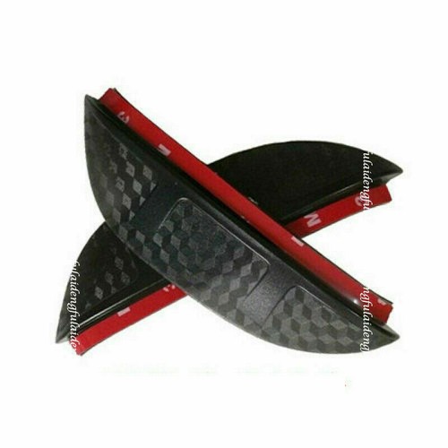 For Ford Escape Kuga 13-19 Carbon Fiber Abs Rear View Mirror Rain Eyebrow Trims - Bild 3 von 10