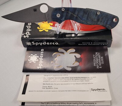 Spyderco Paramilitary 2 Messer Knife Griffschalen Spacer Benchmade Custom Tanto 