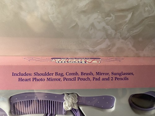 NIB NRFB Vintage 10 Piece Purple Purse & Accessories Set ToysRUs Dream Dazzlers - Picture 4 of 10