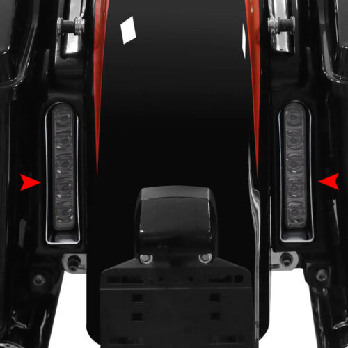 LED Saddlebag Filler Lights for Harley Ultra Limited Electra Glide FLHR 2014-24 - Picture 5 of 19