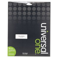 Universal Inkjet Printer Labels 1 X 2-5/8 Clear 30/sheet 750/pack 81201 on sale Universal Inkjet Printer Labels 1 X 2-5/8 Clear 30/sheet 750/pack 81201 on sale