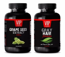 Anti-aging - COMBO GRAPE SEED EXTRACT – GRAY HAIR 2B - grape seed oil