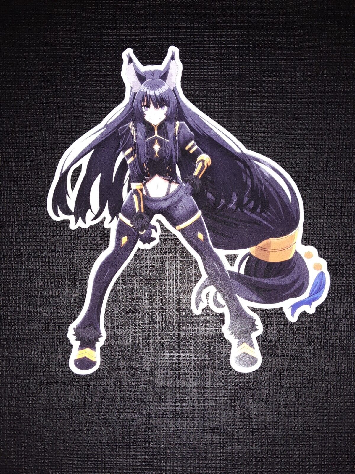 Chibi Delta The Eminence in Shadow Glossy Sticker Anime Waterproof!