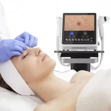 8 in 1 Oxygen Facial Machine Skin Analyzer Microdermabrasion Facial Machine