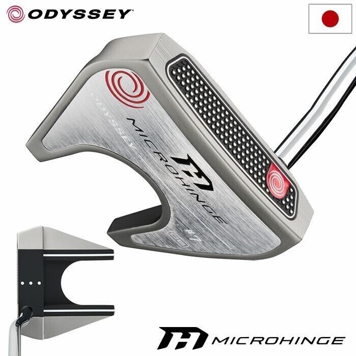 Odyssey MICROHINGE #7 DB Putter SIliver Steel Shaft 2024 Japan