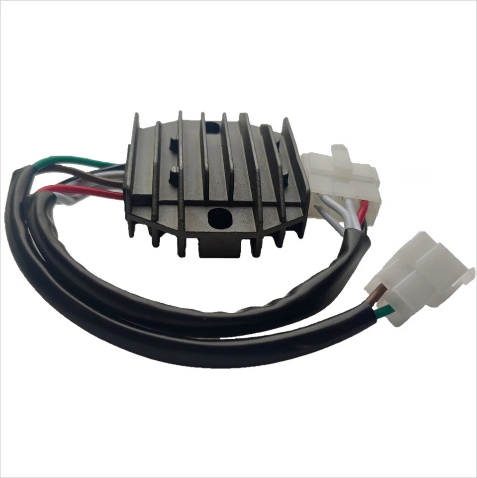 Regulador de voltaje rectificador para Yamaha TX 650 1974 XS 400 1977 1978 1L9-81970-60 Foto 4 de 4