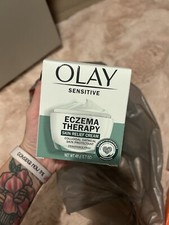 Olay Sensitive Eczema Therapy Skin Relief Colloidal Oatmeal 1.7oz 5/25 #8119