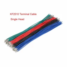 Electronic Wire KF2510 Terminal Cable Single Head Pressure Reed  24AWG 1Pin 20cm