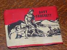 Vintage Davy Crockett Plastic Wallet
