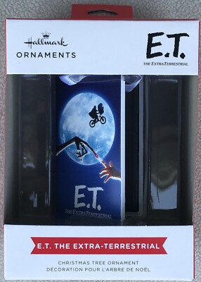 2022 Hallmark E.T. Extra-Terrestrial Movie Retro Video Cassette VHS Ornament NEW